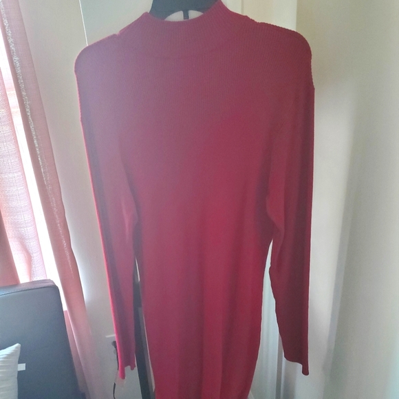 Forever 21 Plus Size Mock Neck Sweater Dress - Picture 5 of 5